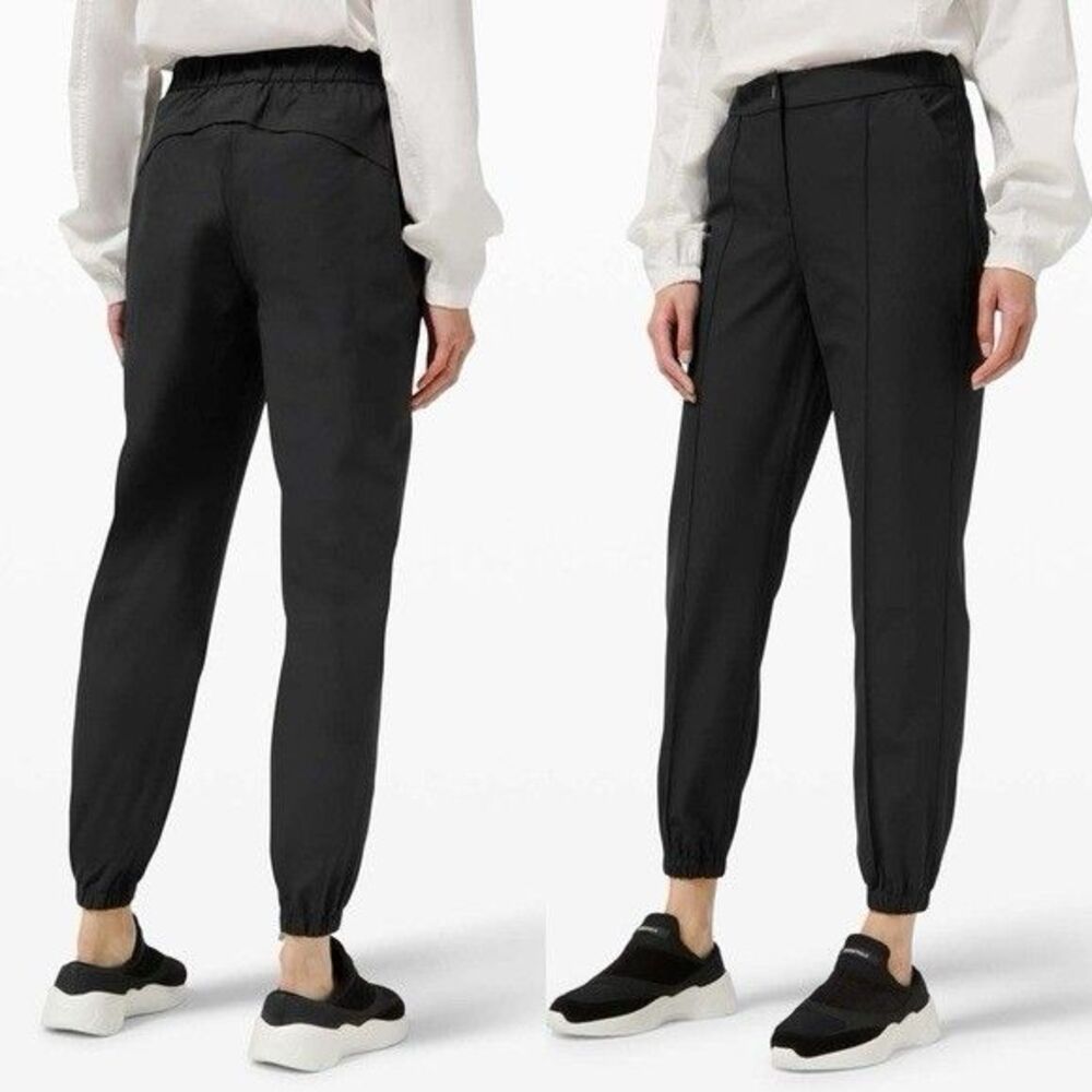Lululemon Pants Womens Black Adapted State High Rise Jogger Running Gym Size 28 - Picture 3 of 16